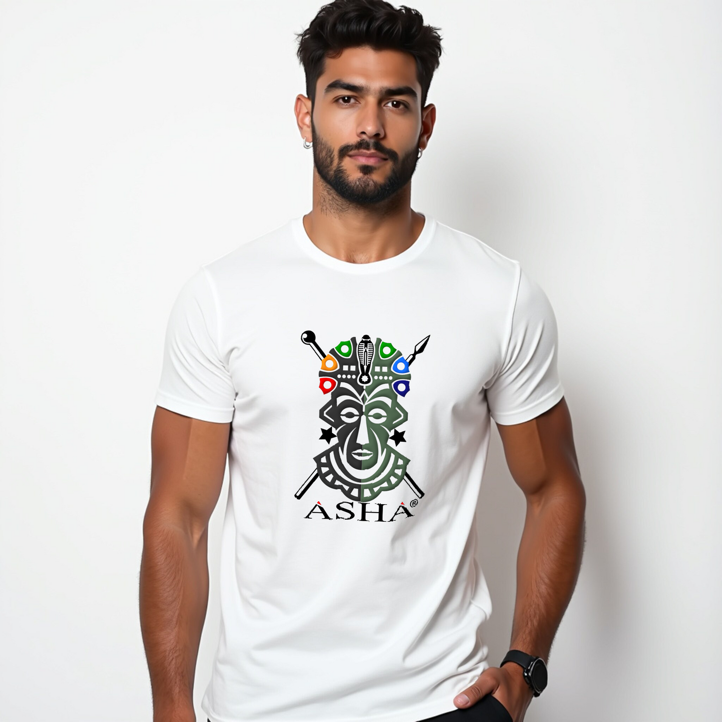 Asha® Unisex Comfortable Fit T-shirt