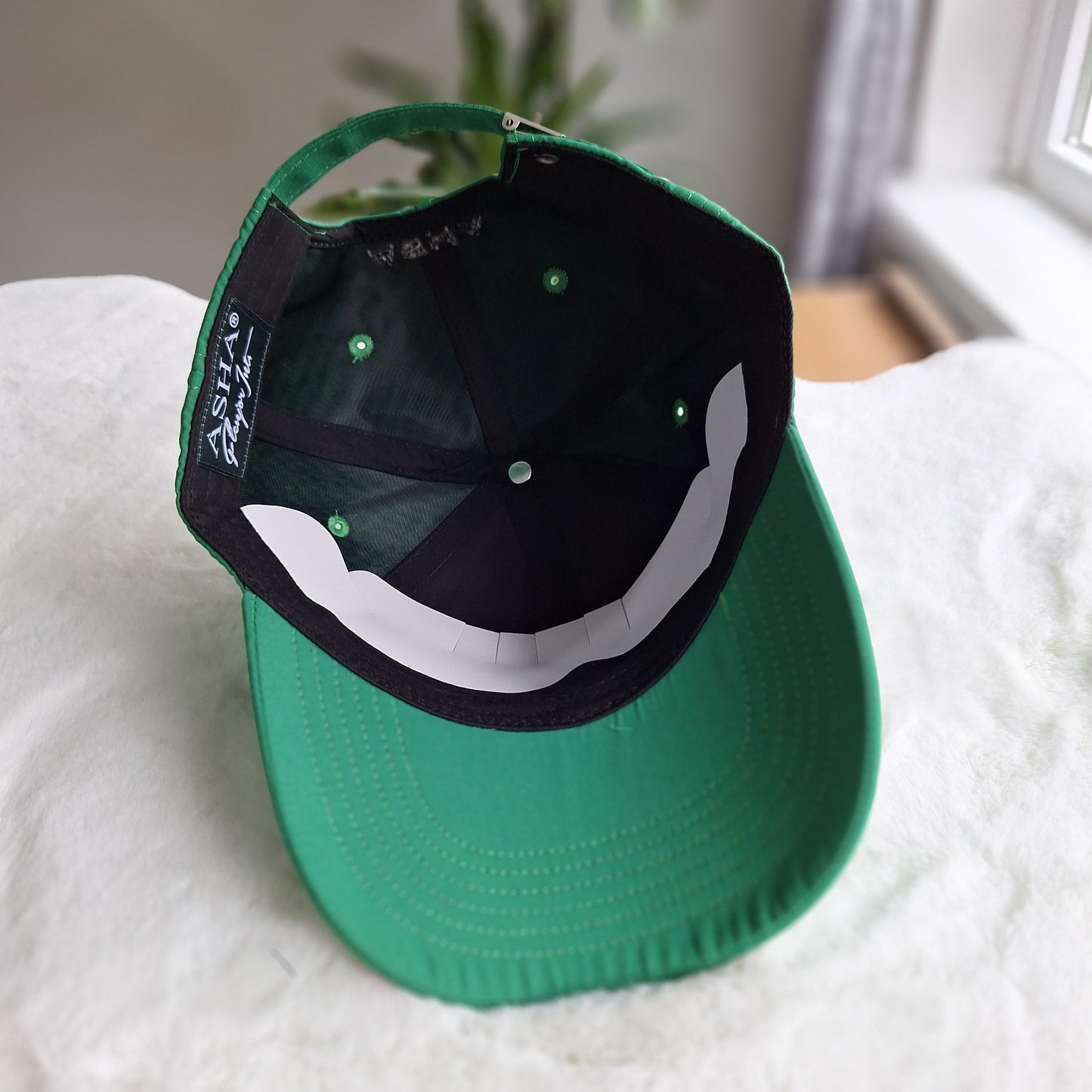 Asha® 6 Panel Snap-back Cap - EM