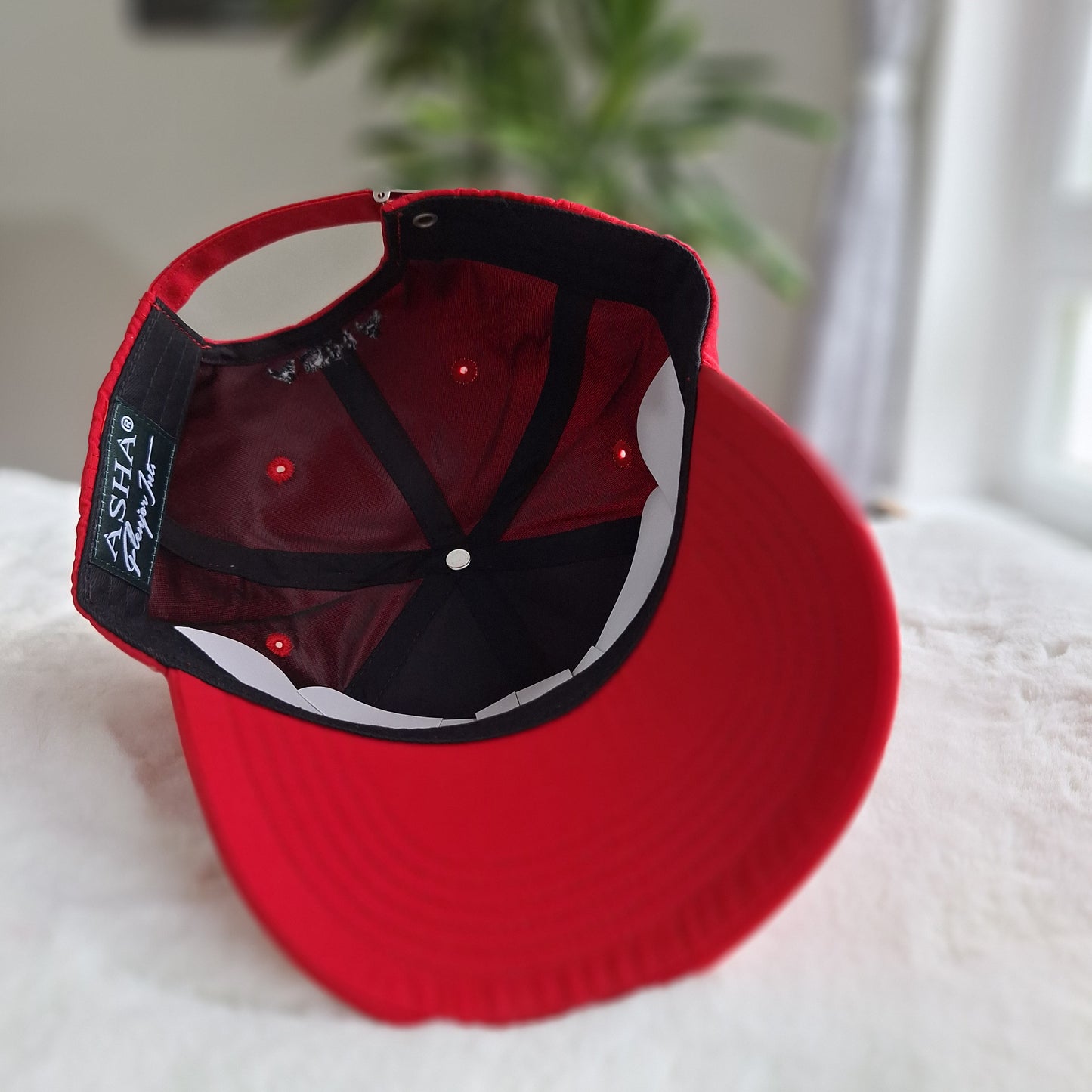 Asha® 6 Panel Snap-back Cap - EM