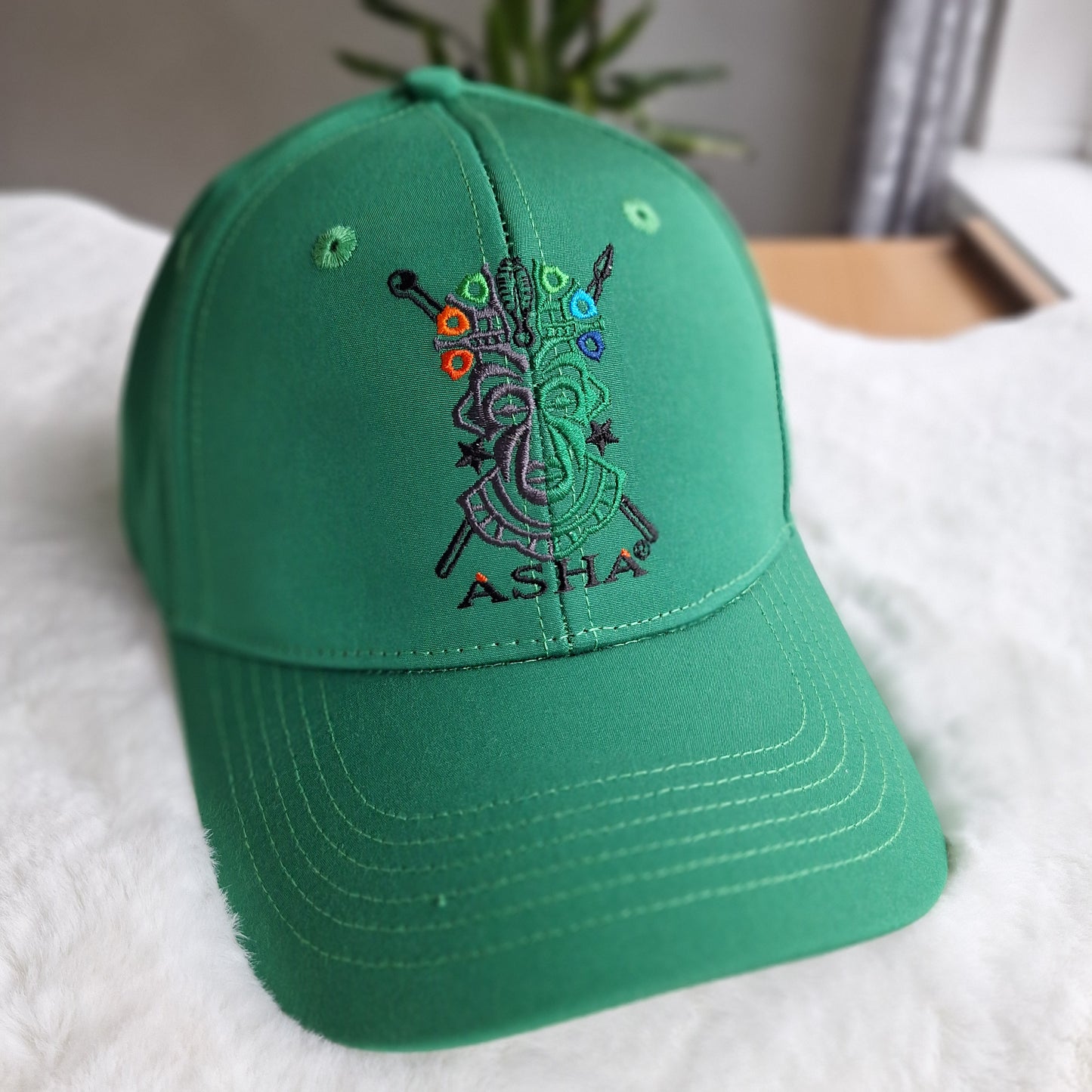 Asha® 6 Panel Snap-back Cap - EM