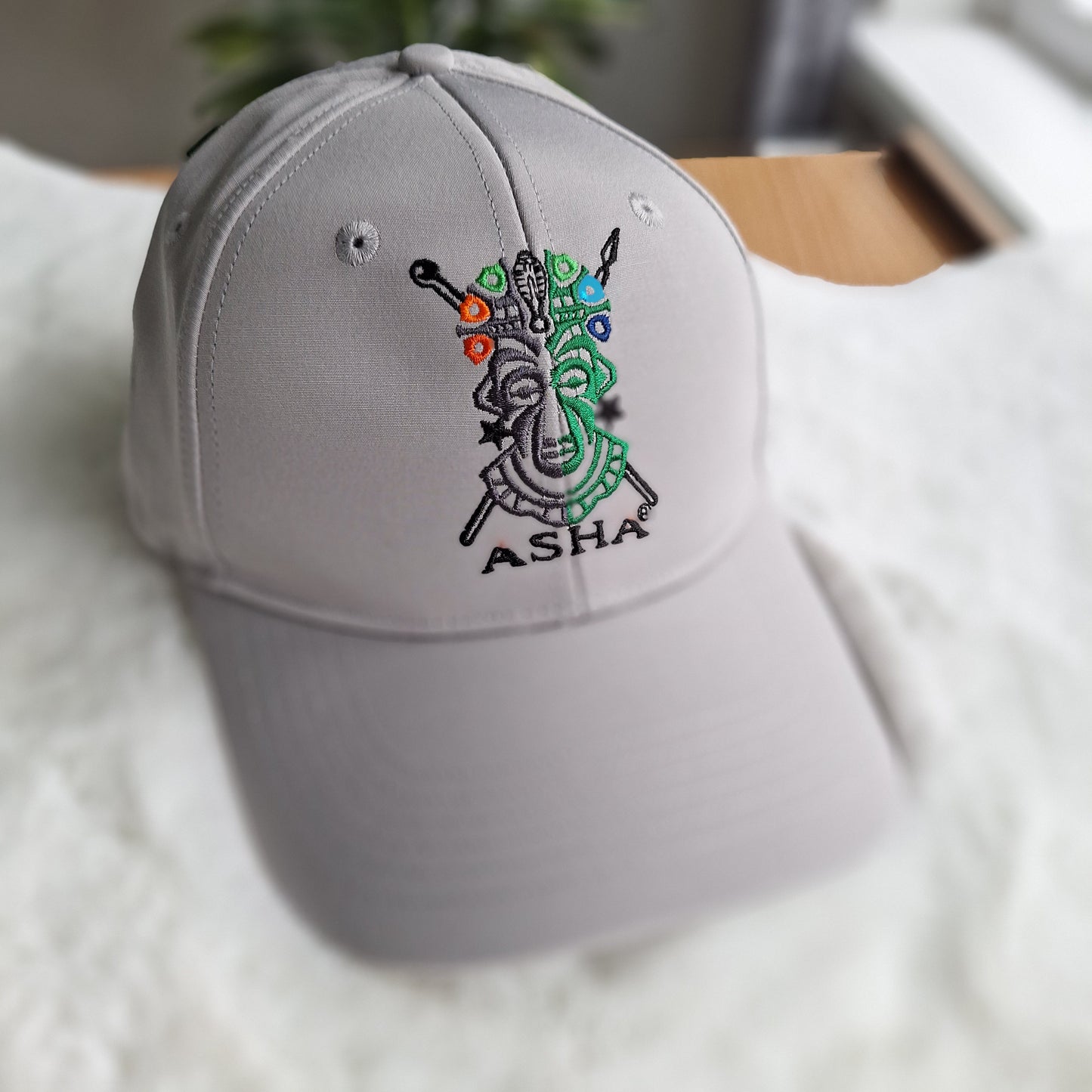 Asha® 6 Panel Snap-back Cap - EM