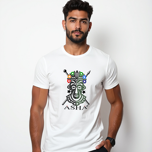 Asha® Unisex Comfortable Fit T-shirt